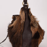 Fendi Goat and Gazelle Drawstring Bucket Bag - FashioNica
