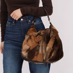 Fendi Goat and Gazelle Drawstring Bucket Bag - FashioNica