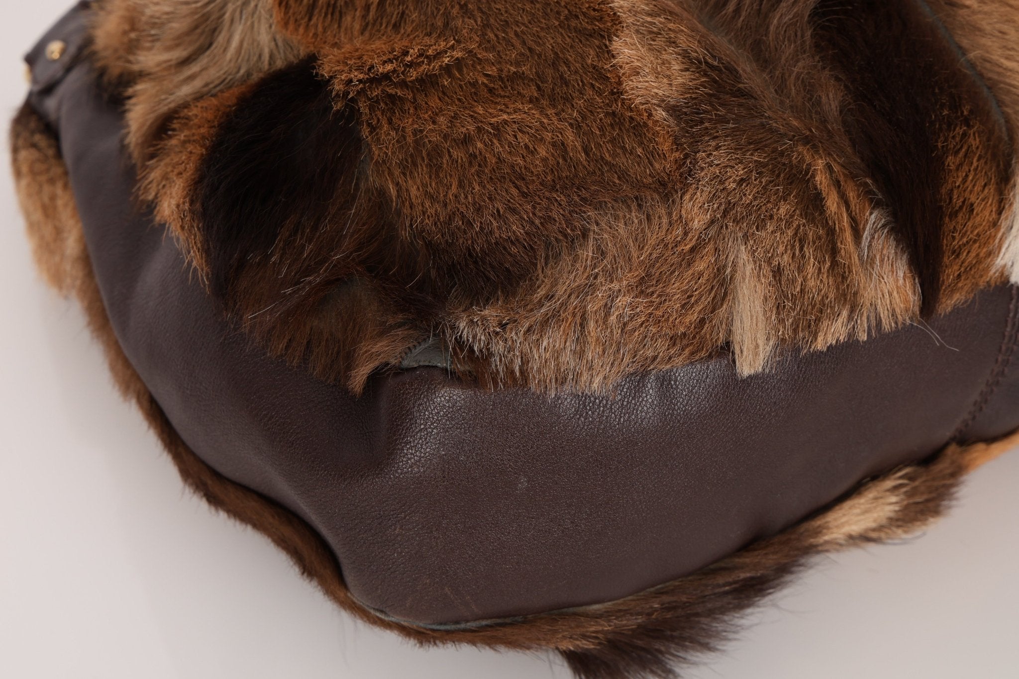 Fendi Goat and Gazelle Drawstring Bucket Bag - FashioNica