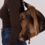 Fendi Goat and Gazelle Drawstring Bucket Bag - FashioNica