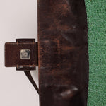 Fendi Green Beaded Baguette - FashioNica