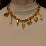 Fendi Iconic Charms Necklace - FashioNica