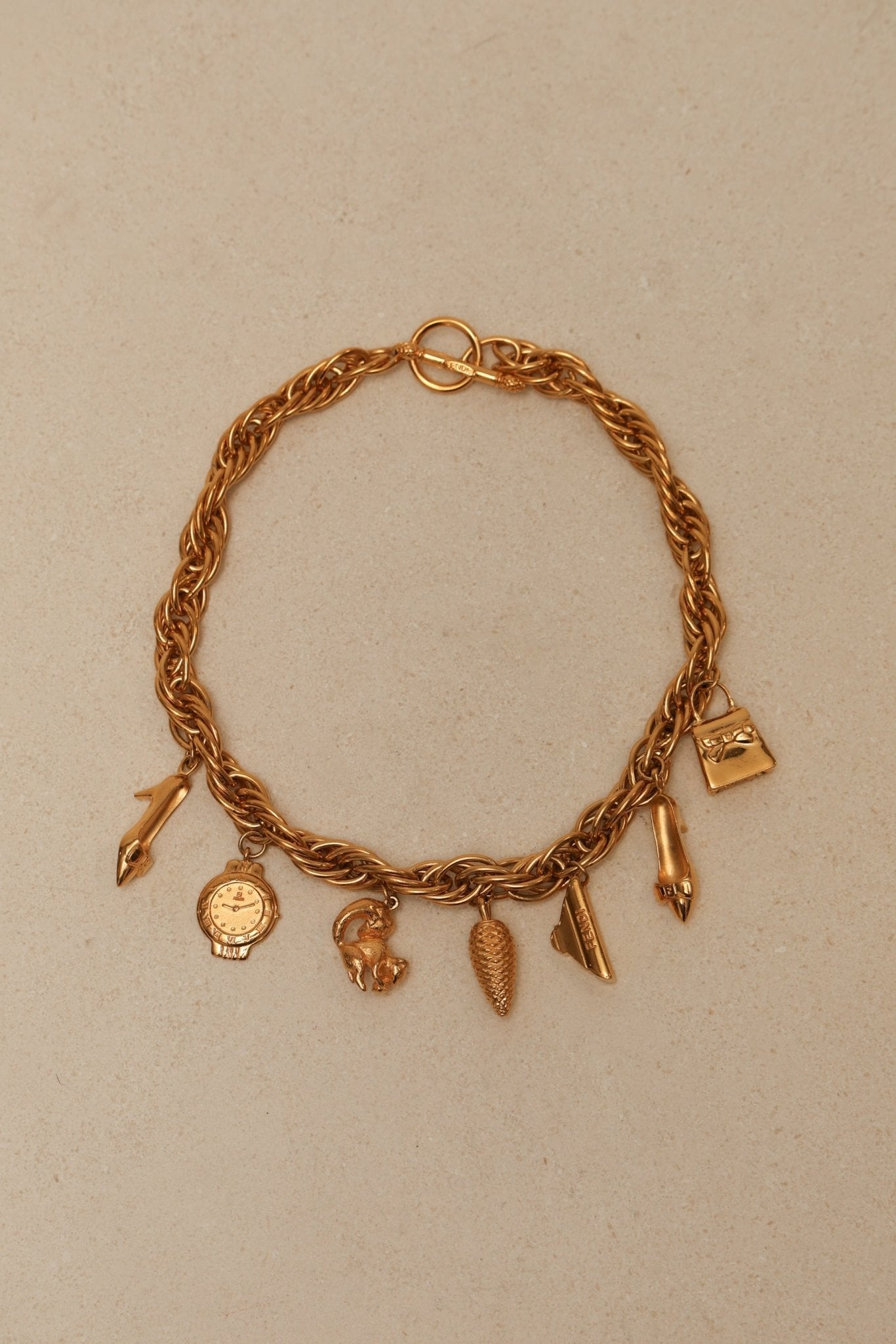 Fendi Iconic Charms Necklace - FashioNica