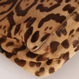 Fendi Jaguar Print Ponyhair Baguette - FashioNica