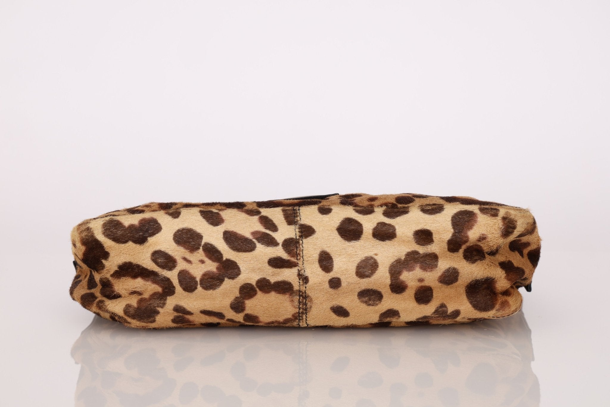 Fendi Jaguar Print Ponyhair Baguette - FashioNica