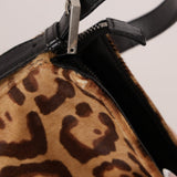 Fendi Jaguar Print Ponyhair Baguette - FashioNica