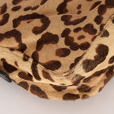 Fendi Jaguar Print Ponyhair Baguette - FashioNica