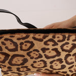 Fendi Jaguar Print Ponyhair Baguette - FashioNica