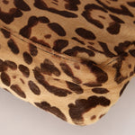 Fendi Jaguar Print Ponyhair Baguette - FashioNica