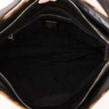 Fendi Jaguar Print Ponyhair Baguette - FashioNica