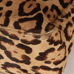 Fendi Jaguar Print Ponyhair Baguette Bag - FashioNica