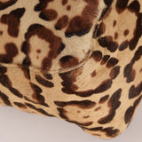 Fendi Jaguar Print Ponyhair Baguette Bag - FashioNica