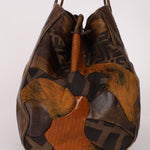 Fendi Large Mix Media Zucca Tote - FashioNica