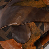 Fendi Large Mix Media Zucca Tote - FashioNica