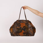 Fendi Large Mix Media Zucca Tote - FashioNica