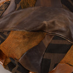 Fendi Large Mix Media Zucca Tote - FashioNica