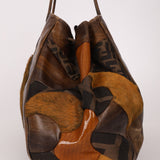 Fendi Large Mix Media Zucca Tote - FashioNica