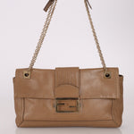 Fendi Leather Chain Baguette - FashioNica