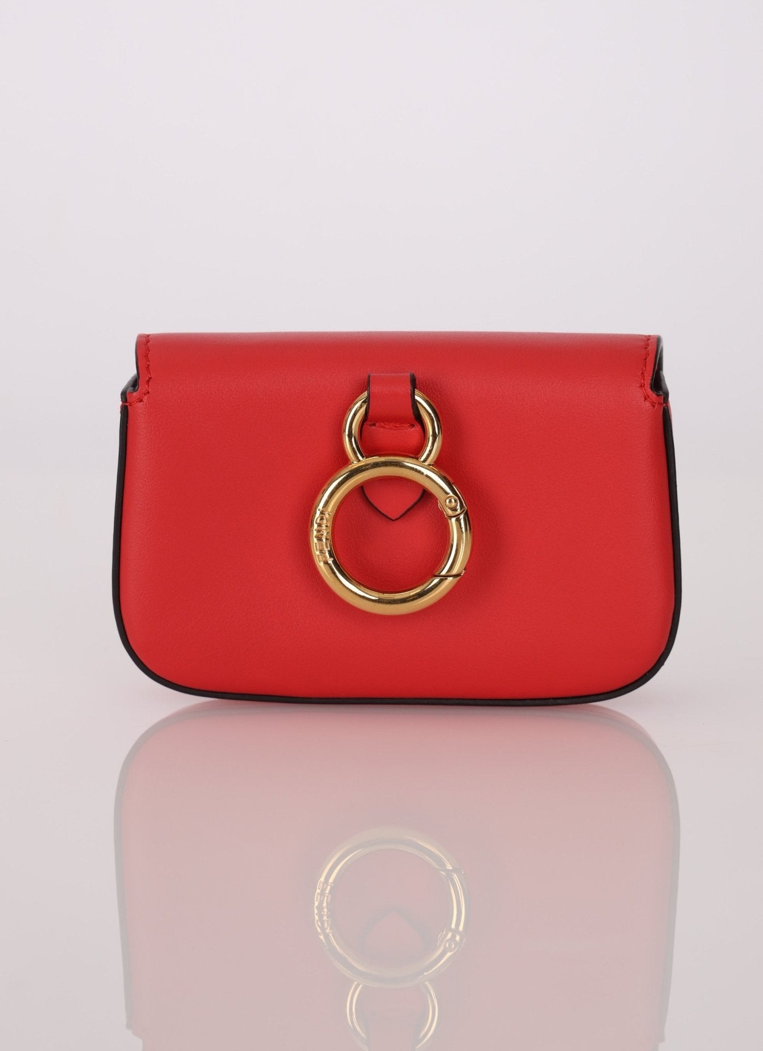 Fendi Leather Nano Chain Baguette - FashioNica