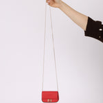 Fendi Leather Nano Chain Baguette - FashioNica