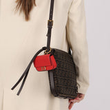 Fendi Leather Nano Chain Baguette - FashioNica
