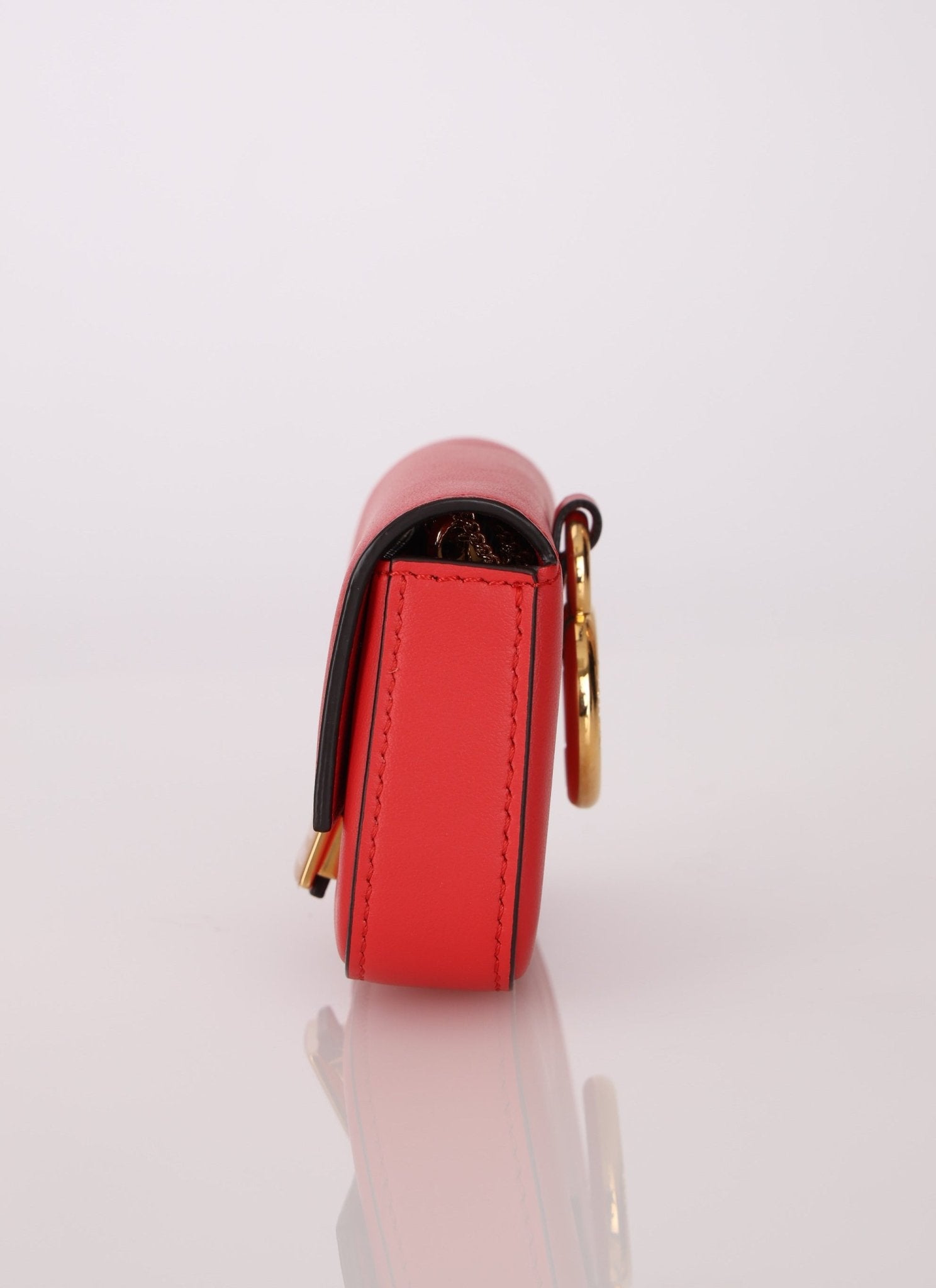 Fendi Leather Nano Chain Baguette - FashioNica