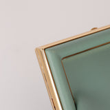 Fendi Leather Small Sea Foam Green First Clutch - FashioNica