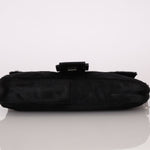 Fendi Leather Trimmed Ponyhair Baguette - FashioNica