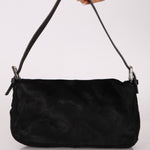Fendi Leather Trimmed Ponyhair Baguette - FashioNica