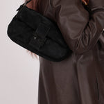 Fendi Leather Trimmed Ponyhair Baguette - FashioNica