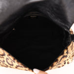 Fendi Leopard Print Ponyhair Mamma Baguette - FashioNica