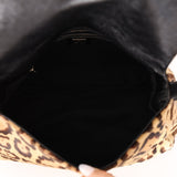 Fendi Leopard Print Ponyhair Mamma Baguette - FashioNica