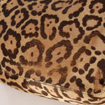 Fendi Leopard Print Ponyhair Mamma Baguette - FashioNica