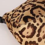 Fendi Leopard Print Ponyhair Mamma Baguette - FashioNica