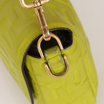Fendi Lime Zucca 1974 Embossed Baguette - FashioNica