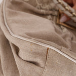 Fendi Linen Lace Chain Mia Tote - FashioNica