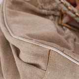 Fendi Linen Lace Chain Mia Tote - FashioNica