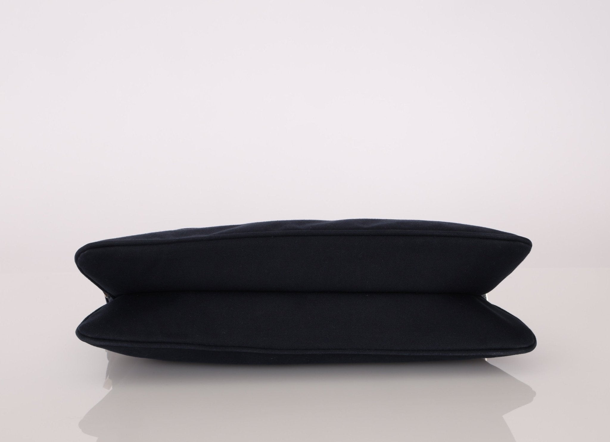 Fendi Marble Navy Canvas Baguette - FashioNica