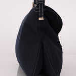 Fendi Marble Navy Canvas Baguette - FashioNica
