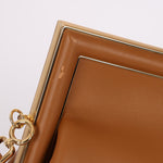 Fendi Medium Tan First Clutch - FashioNica