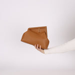 Fendi Medium Tan First Clutch - FashioNica