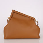 Fendi Medium Tan First Clutch - FashioNica