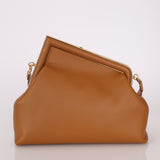 Fendi Medium Tan First Clutch - FashioNica