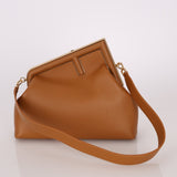 Fendi Medium Tan First Clutch - FashioNica
