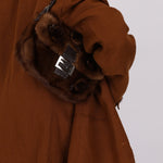 Fendi Mink Selleria Flower Motif Baguette - FashioNica