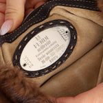 Fendi Mink Selleria Flower Motif Baguette - FashioNica