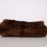 Fendi Mink Selleria Flower Motif Baguette - FashioNica