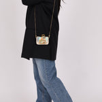 Fendi Multicolor Zucca Canvas Nano Baguette - FashioNica