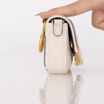 Fendi Multicolor Zucca Canvas Nano Baguette - FashioNica