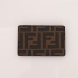 Fendi Nappa Dual Sided Zucca Card Holder - FashioNica